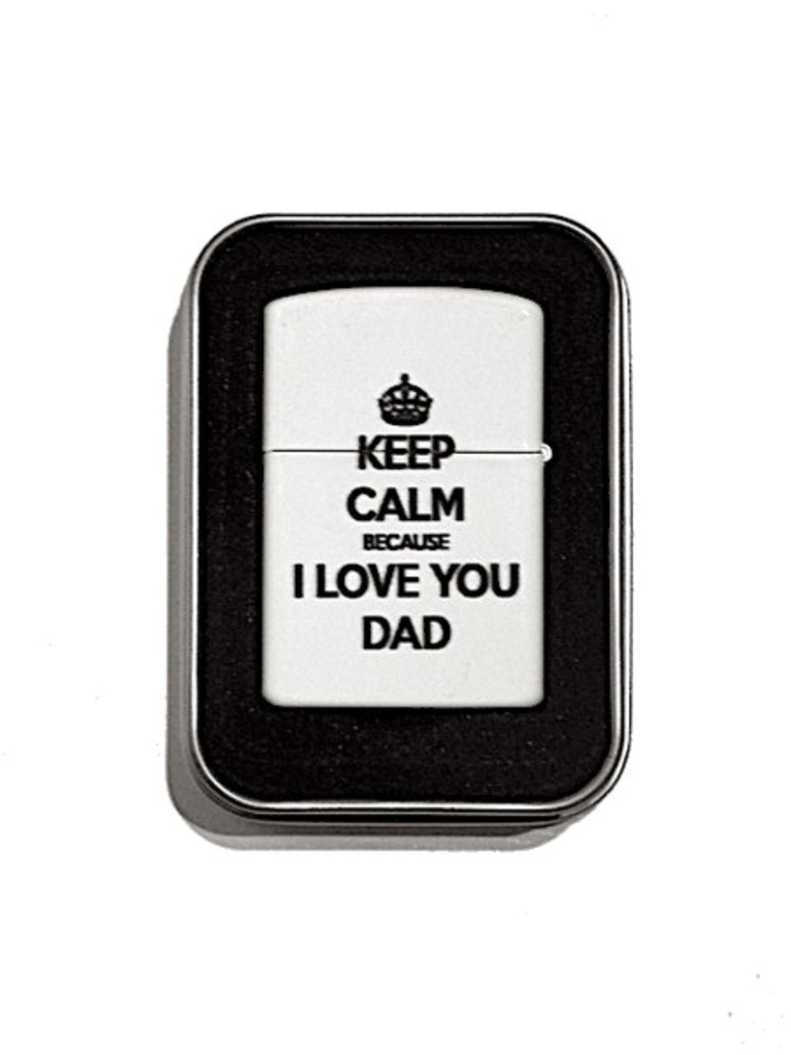 Bensintändare - Keep Calm, I love you dad – produktbild – Hiprock