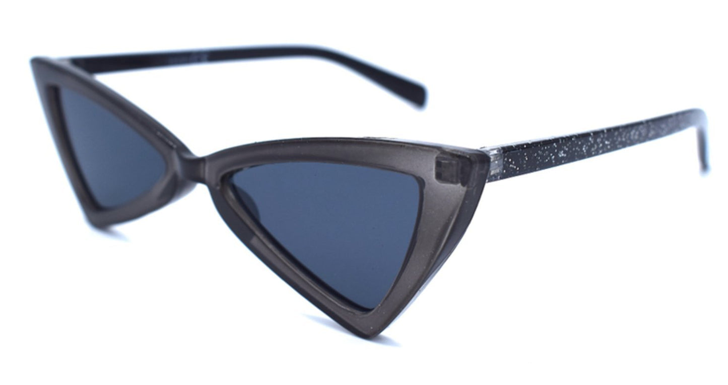 Cat Eye svarta solglasögon