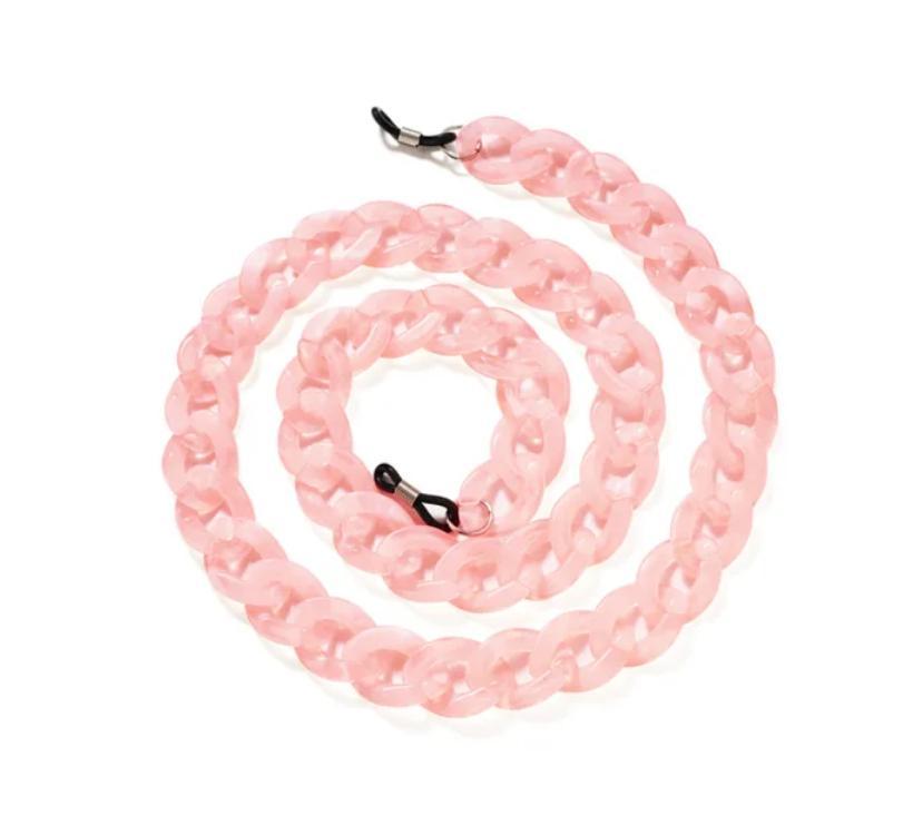 Exclusive Senile johto / lasien johto Lasit Ketju Pinkki