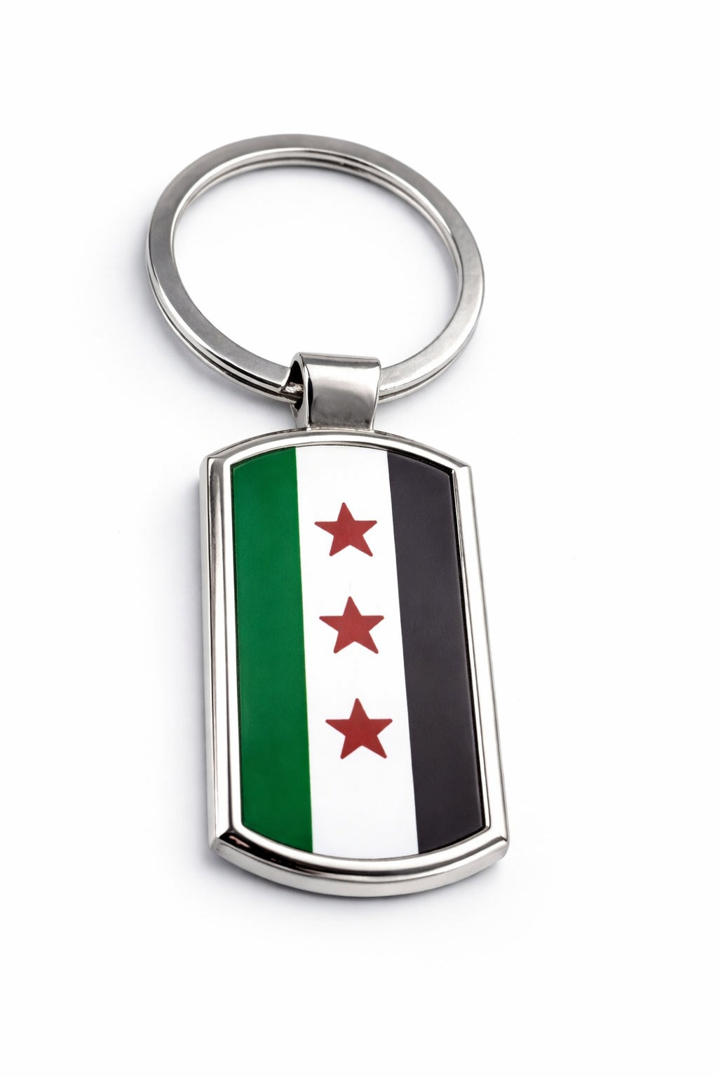 Free Syrien flagga nyckelring - Hiprock