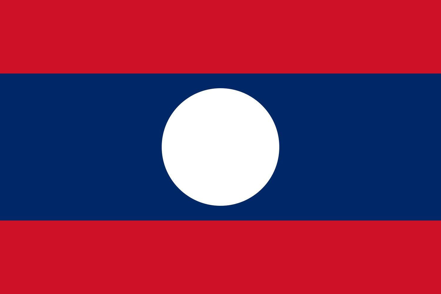 Laos flagga – produktbild – Hiprock
