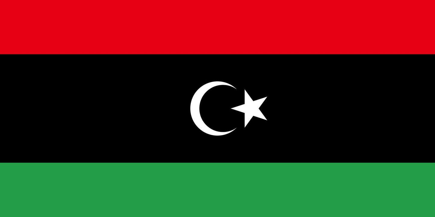 Libyen flagga
