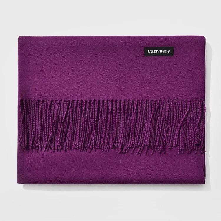 Lila halsduk sjal – produktbild – Hiprock