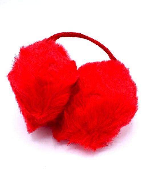 Röda bygel öronmuffar – produktbild – Hiprock