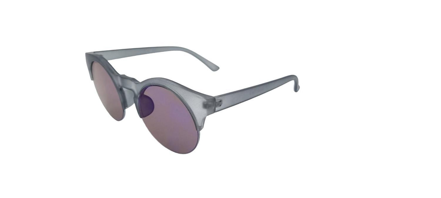 Pyöreät siniset aurinkolasit