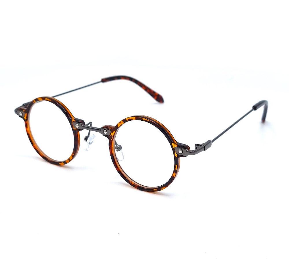 Pyöreät aurinkolasit Rage - Leopard