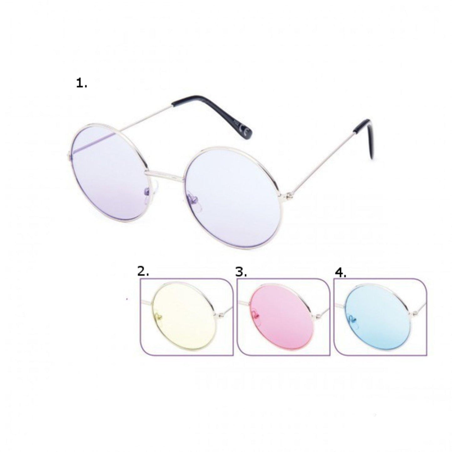 Runda solglasögon – produktbild – Hiprock