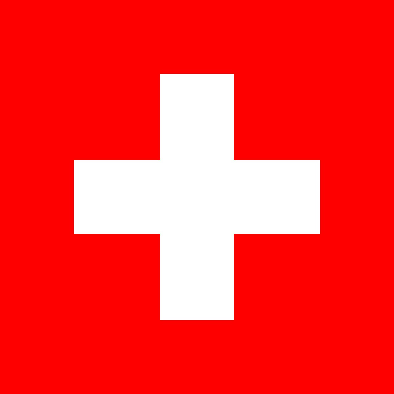 Schweiz flagga – produktbild – Hiprock