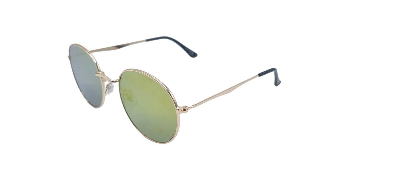 Aurinkolasit keltaiset/vihreät linssit