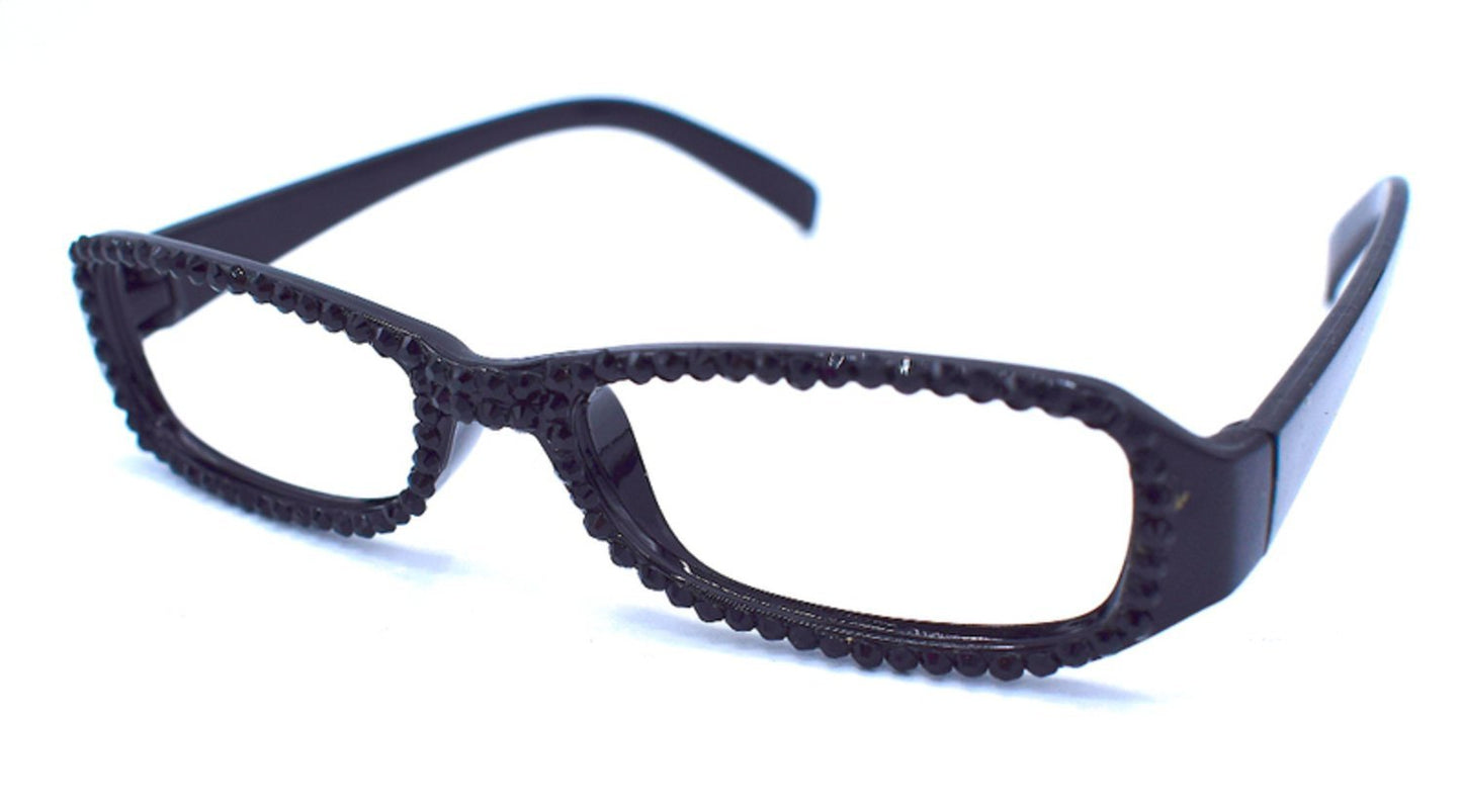 Svarta glasögon med svarta stenar – produktbild – Hiprock