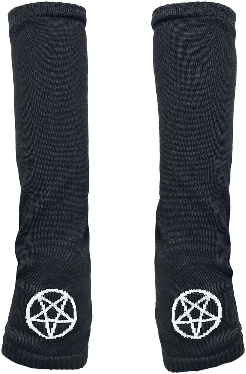 Svarta handvärmare Pentagram – produktbild – Hiprock