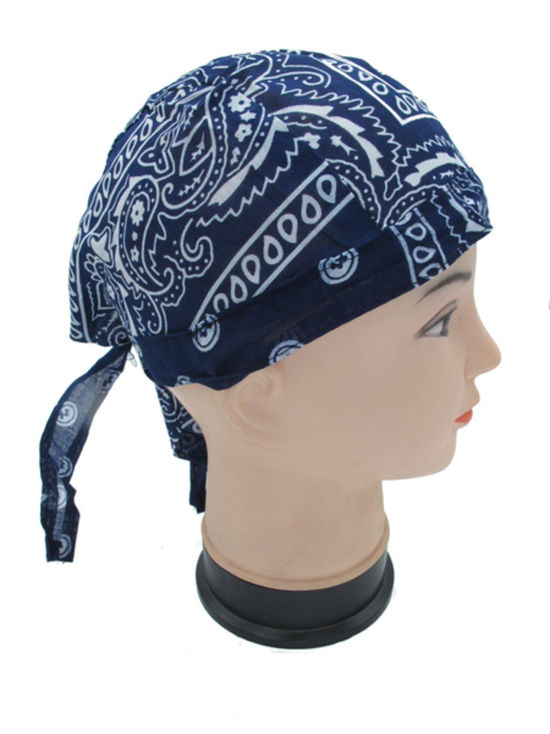 Valkoinen Paisley Zandana -huivi