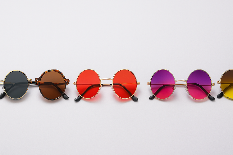 Runda Solglasogon – Solglasögon