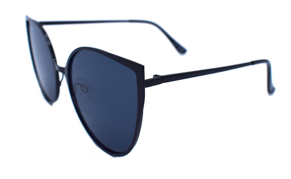 Cat Eye solglasögon metall