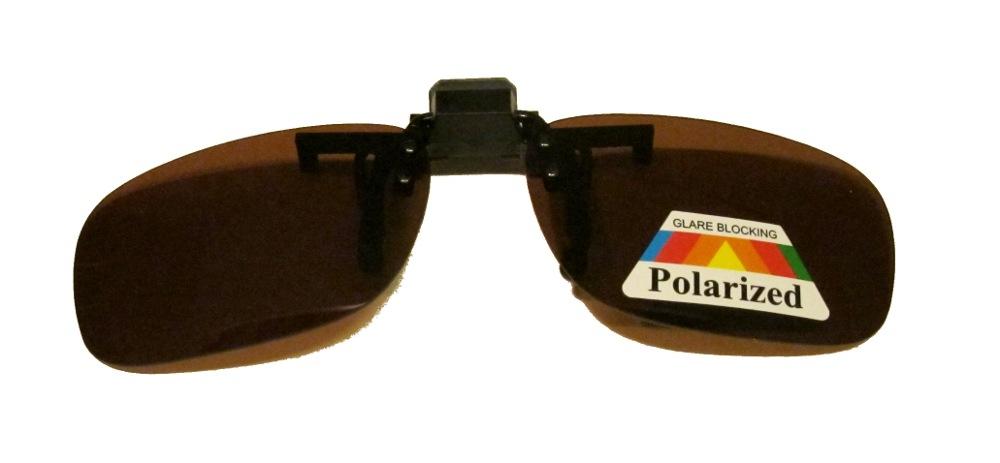 Clip-on sunglasses - Attach to your existing glasses