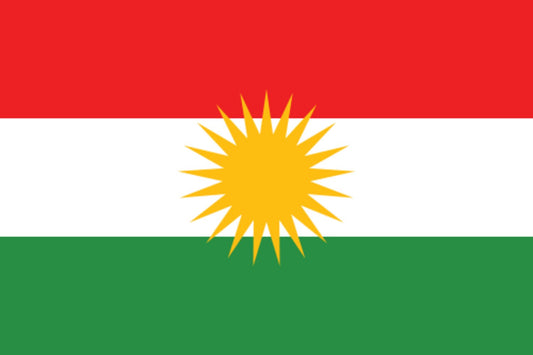Flagga - Kurdistan