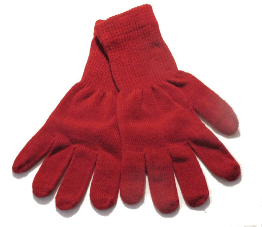 Gloves red
