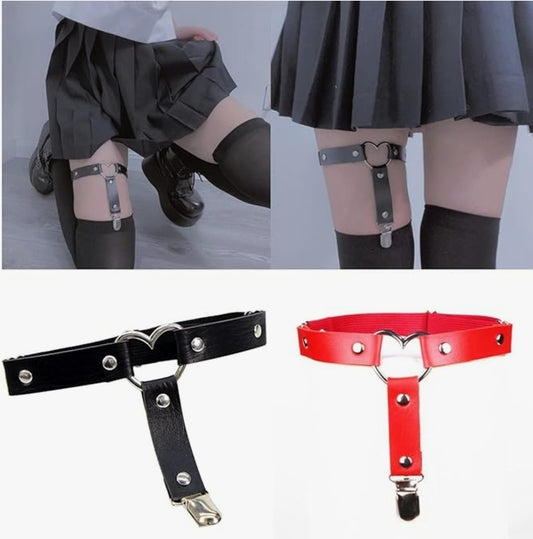 Hjärtformat strumpebandshållare - stil och funktion i ett