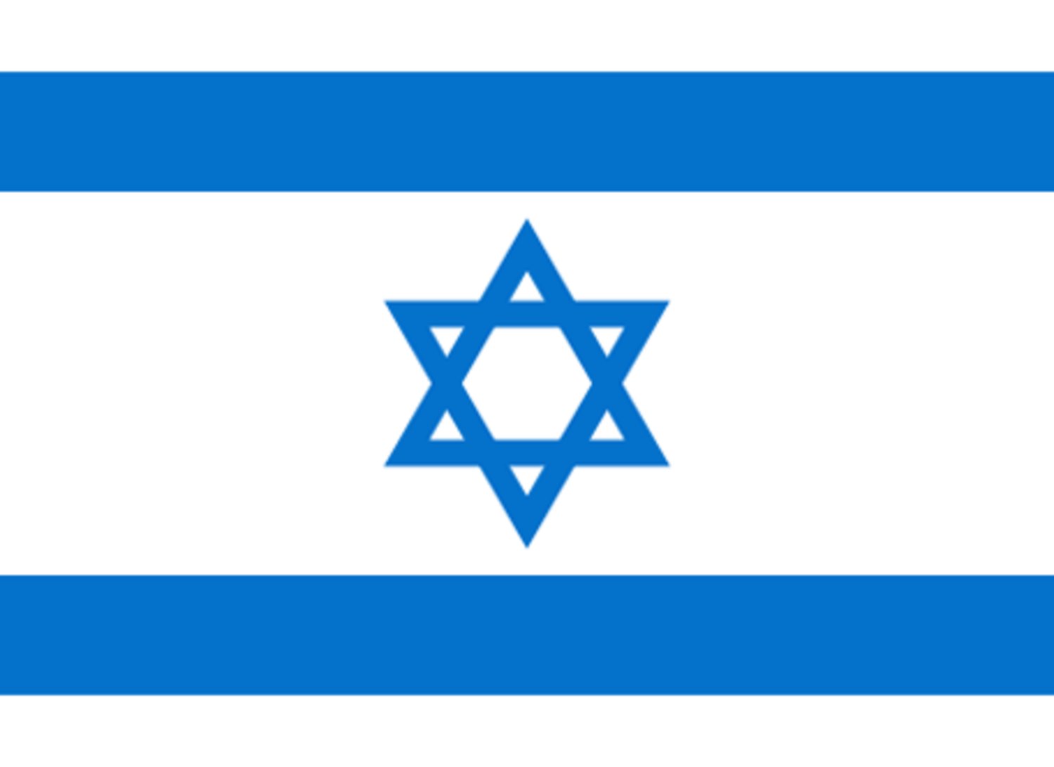 Israel flagga - Hiprock 