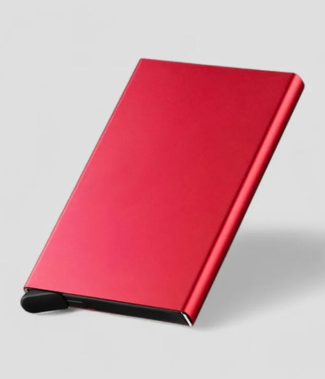 Korthållare i aluminium – Slim, säker och stilren