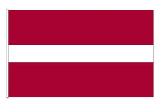 Lettland flagga –  produktbild – Hiprock