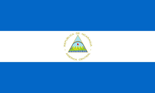 Nicaragua flagga –  produktbild – Hiprock