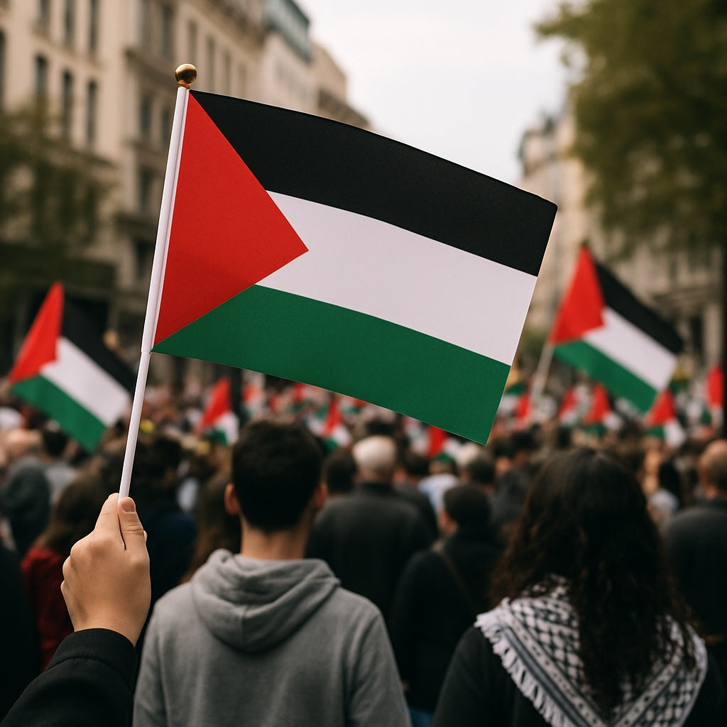 Palestina flagga handflagga – 5-pack