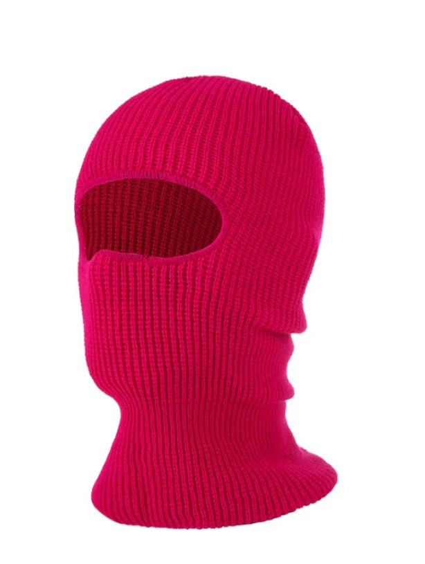 Rånarluva – Stickad Balaclava med Attityd