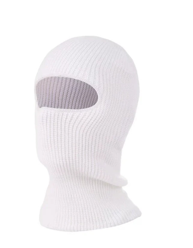 Rånarluva – Stickad Balaclava med Attityd