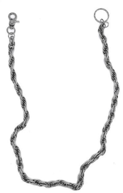 Silverfärgad byxkedja –  produktbild – Hiprock