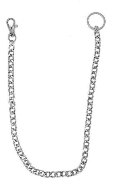 Silverfärgad byxkedja –  produktbild – Hiprock