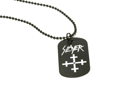 Slayer Black Dogtag
