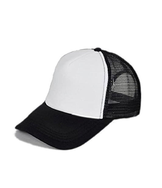 Svart och vit trucker keps –  produktbild – Hiprock