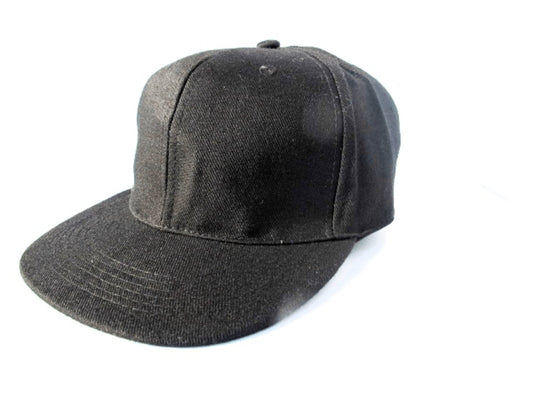 Black snap cap