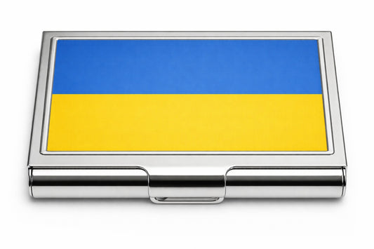 Ukraina flagga korthållare - Hiprock 