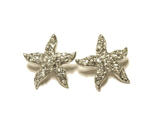 Earrings - Iced Starfish